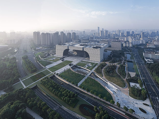 Changzhou Culture Plaza by gmp Architekten