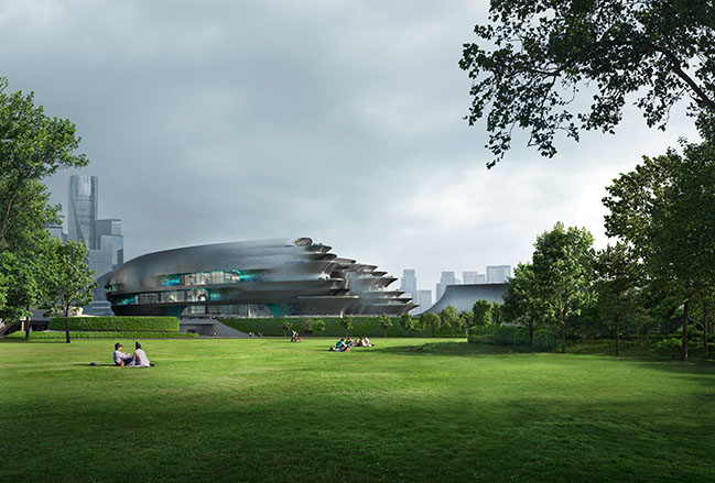 Shenzhen Science and Technology Museum by Zaha Hadid Architects
