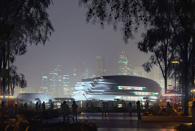 Shenzhen Science and Technology Museum by Zaha Hadid Architects