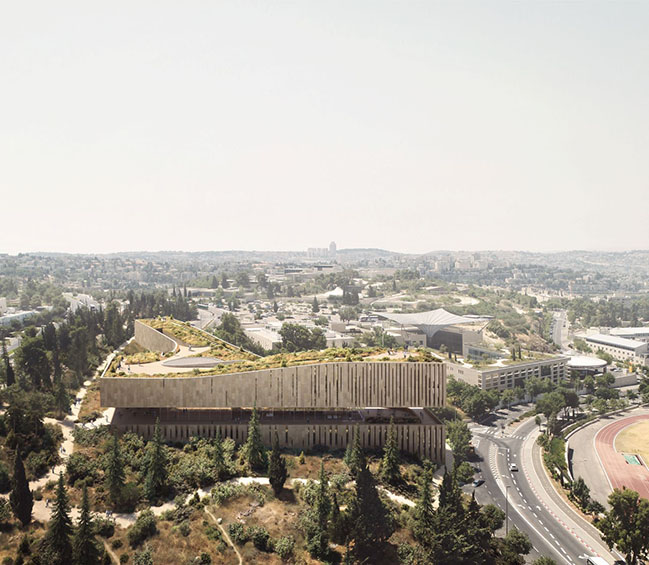 ODA revealed new design for the Academy of the Hebrew Language