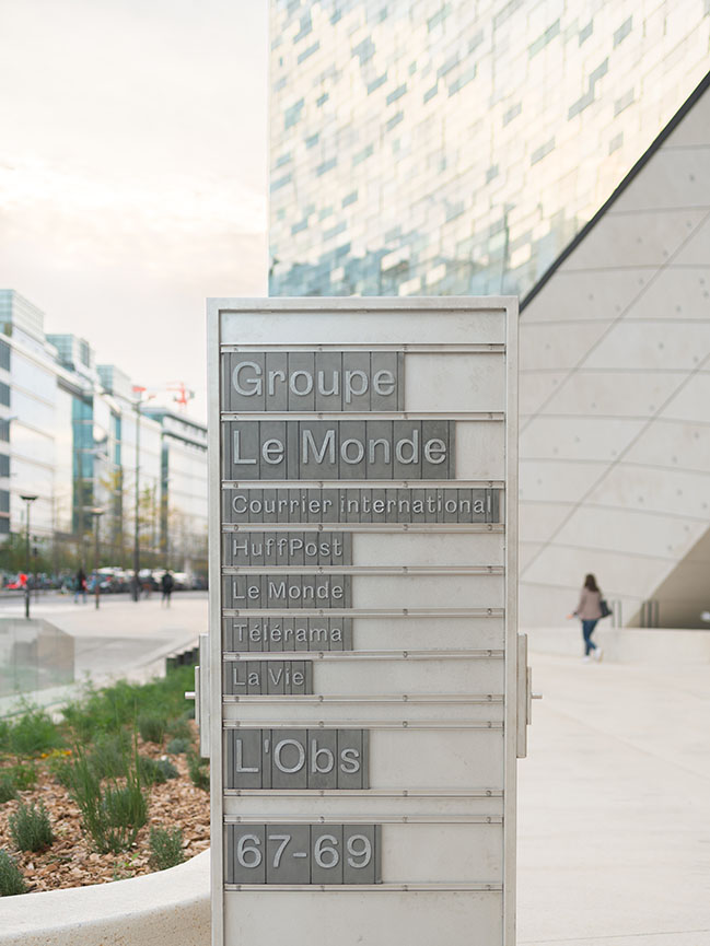Snøhetta-designed Le Monde Group Headquaters opens in Paris