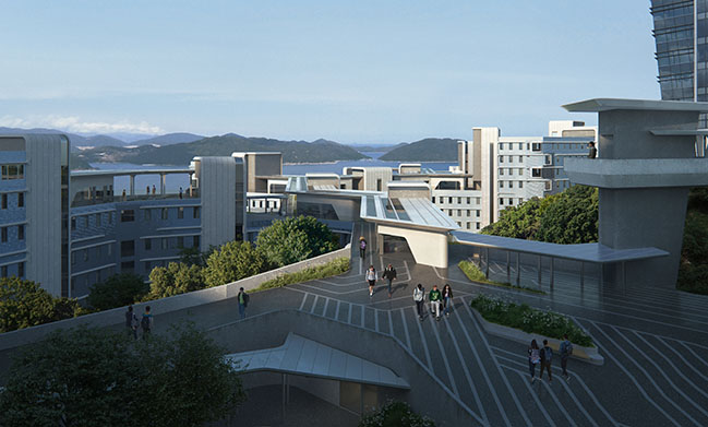 Student Residence Development at HKUST by ZHA + Leigh and Orange Limited