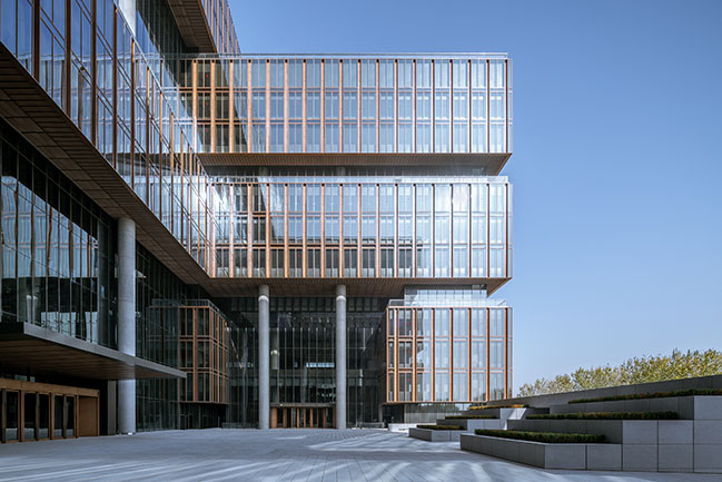 Landscape of Nations Asia Financial Center & AIIB Headquarters by gmp