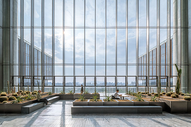 Landscape of Nations Asia Financial Center & AIIB Headquarters by gmp