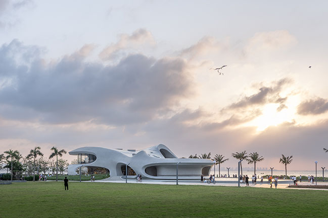 Cloudscape of Haikou by MAD Architects Completes and Opens