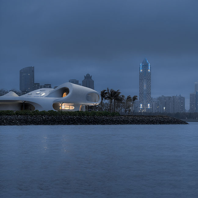 Cloudscape of Haikou by MAD Architects Completes and Opens