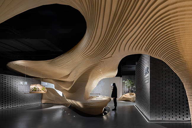 Cave Dwelling Shall Predict the Future - Experience Hall for Passive House by Towodesign