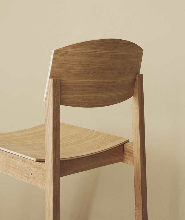 Bro: a new flat-pack wooden chair by Delo Design