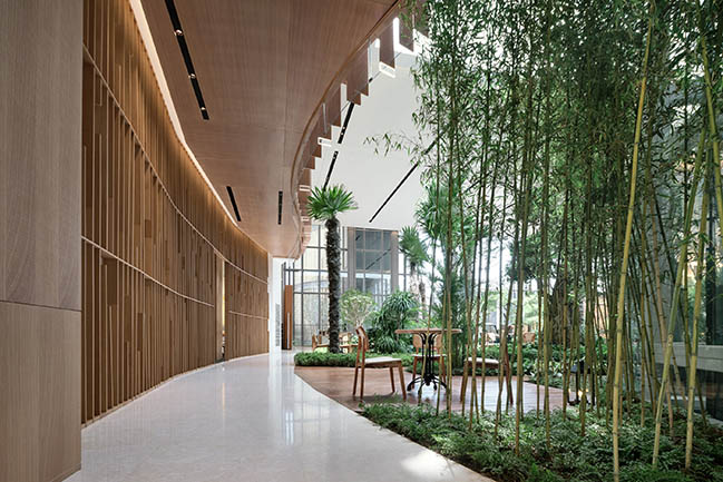 Nanbo Bay Reception Center by Sunson Design - An urban forest garden