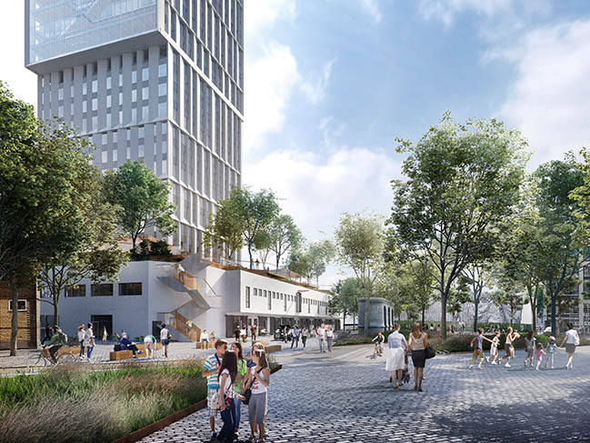 Mindet 6 by C.F. Møller Architects - Green light for new high-rise in Aarhus