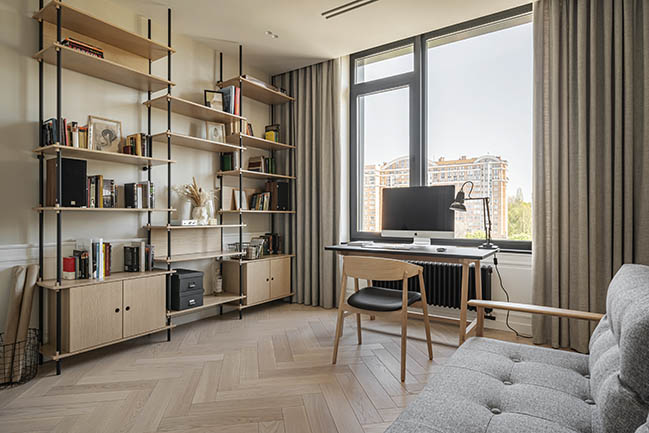 NORSE by 33bY Architecture: Scandinavian apartment with an excellent view in Kiev