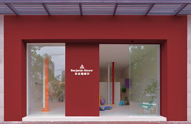 Benjamin Moore Experience Center, Jinhua by NDB DESIGN STUDIO
