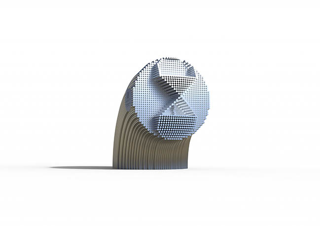 FIFA - 2022 World Cup Clock by Bjarke Ingels Group