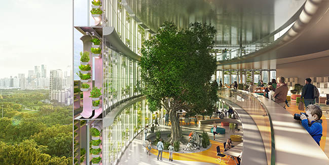 Farmscraper by CRA-Carlo Ratti Associati - Tall Building Design Meets Urban Farming