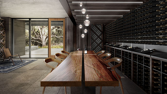 Copia Vineyards Winery and Tasting Room by Clayton Korte