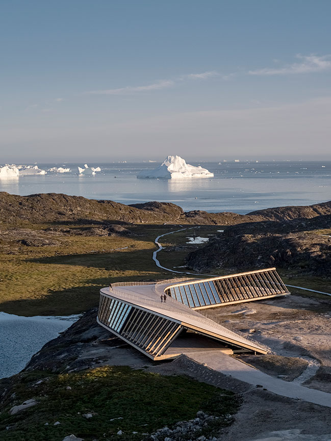 Ilulissat Icefjord Centre by Dorte Mandrup completed