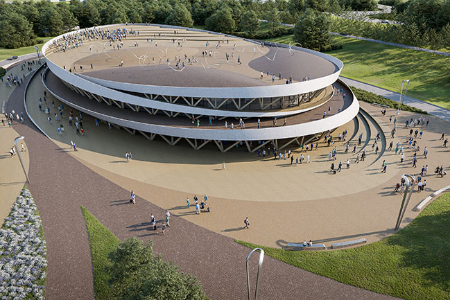 ENOTA & OUD+ Architects won the architectural competition for new Prishtina Sports Hall