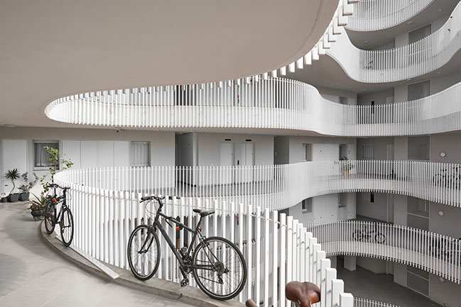 HQ Architects completes Fein 1 Central, a new apartment complex in Tel Aviv