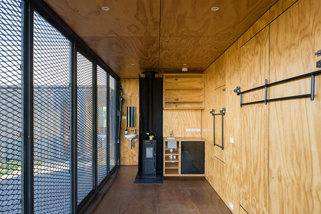 Shipping Container Tiny House by Robbie Walker