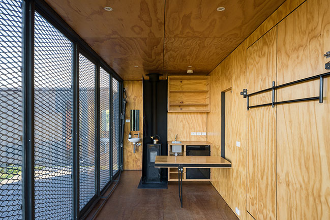 Shipping Container Tiny House by Robbie Walker