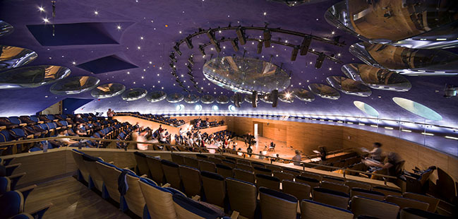 The Presidential Symphony Orchestra Concert Hall by Uygur Architects