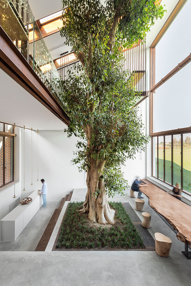 Greenary by CRA-Carlo Ratti Associati | A House Built Around a Tree