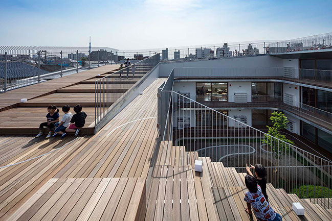 Higashitateishi Nursery School by Aisaka Architects Atelier