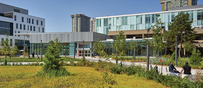 Newnham Campus Food Hall, Seneca College by Taylor Smyth Architects