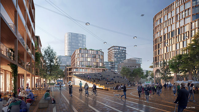 Oslo Science City by Bjarke Ingels Group