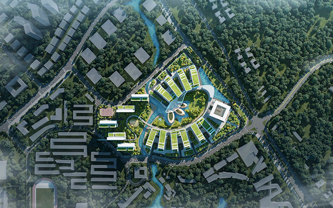 10 Design wins competition to design Dongguan University of Technology in China