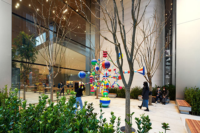 Apple Myeongdong in Seoul opens to the public