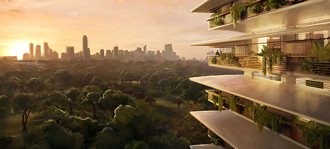 Foster + Partners revealed design for BWDC Residential Tower in Manila