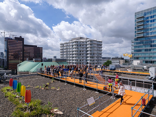 Rotterdam Rooftop Walk by Rotterdam Rooftop Days and MVRDV has opened