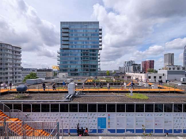 Rotterdam Rooftop Walk by Rotterdam Rooftop Days and MVRDV has opened