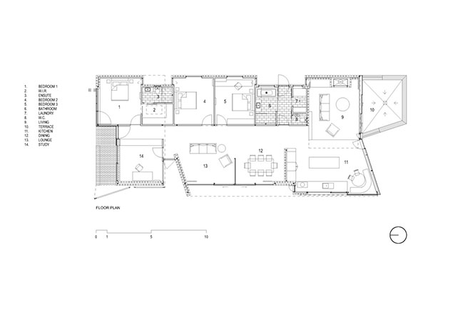 Parkside Residence by Ashley Halliday Architects