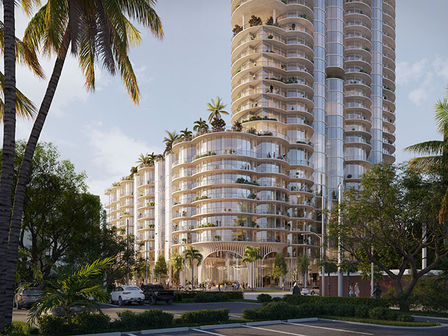 ODA Reveals Design for 633 SE 3rd Avenue in Fort Lauderdale