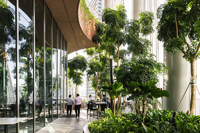 Biophilic Skyscraper by BIG and CRA-Carlo Ratti Associati completes in Singapore