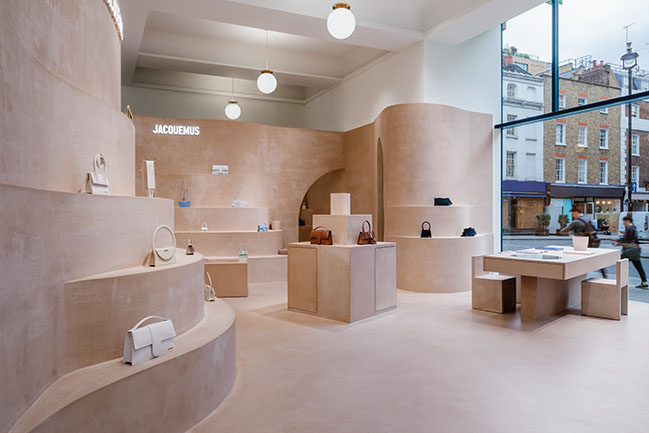 AMO Designs Three Shop-in-Shops for Jacquemus in Paris and London