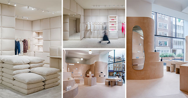 AMO Designs Three Shop-in-Shops for Jacquemus in Paris and London