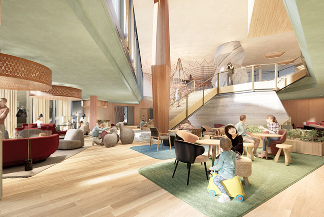 Vudafieri-Saverino Partners studio designed Falkensteiner Hotel Montafon 5 star interiors