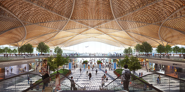 Foster + Partners wins competition to design new CPK airport in Poland
