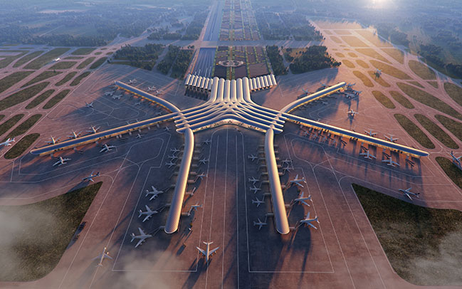 Foster + Partners wins competition to design new CPK airport in Poland