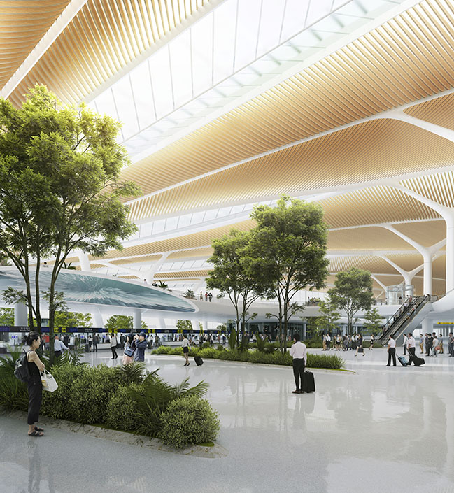 MAD Architects reveals winning design for the new terminal of Changchun Airport
