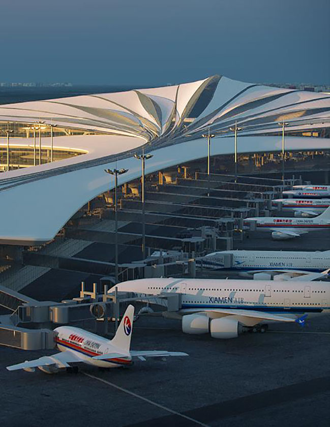 MAD Architects reveals winning design for the new terminal of Changchun Airport
