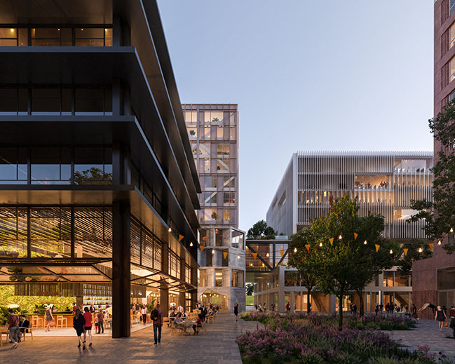 Mecanoo designs future-proof mixed-used Amstel Design District in Amsterdam