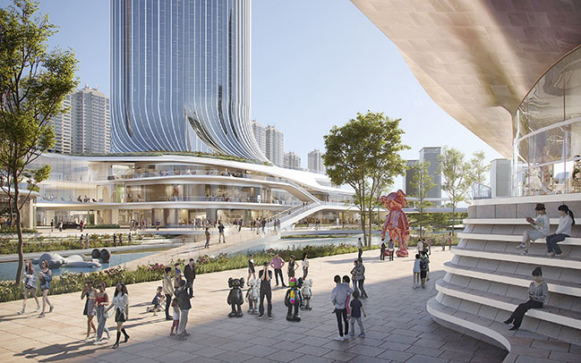 UNStudio designs a new mixed-use development in Nanjing