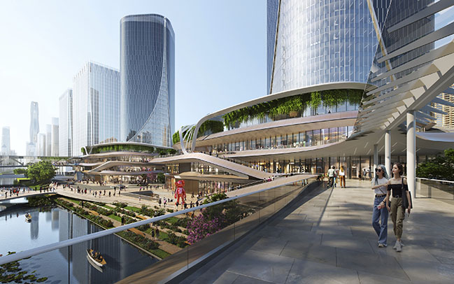 UNStudio designs a new mixed-use development in Nanjing