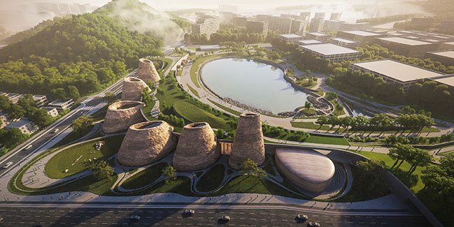 SOUR + Seoinn win 4th Prize - Geomdan Museum Library Cultural Complex Competition