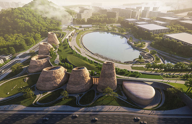 SOUR + Seoinn win 4th Prize - Geomdan Museum Library Cultural Complex Competition