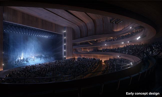Henning Larsen to design the Canberra Theatre Centre